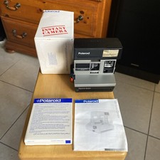 Polaroid Spirit 600 Instant Film Camera, Vintage, UK Made Open Box Film