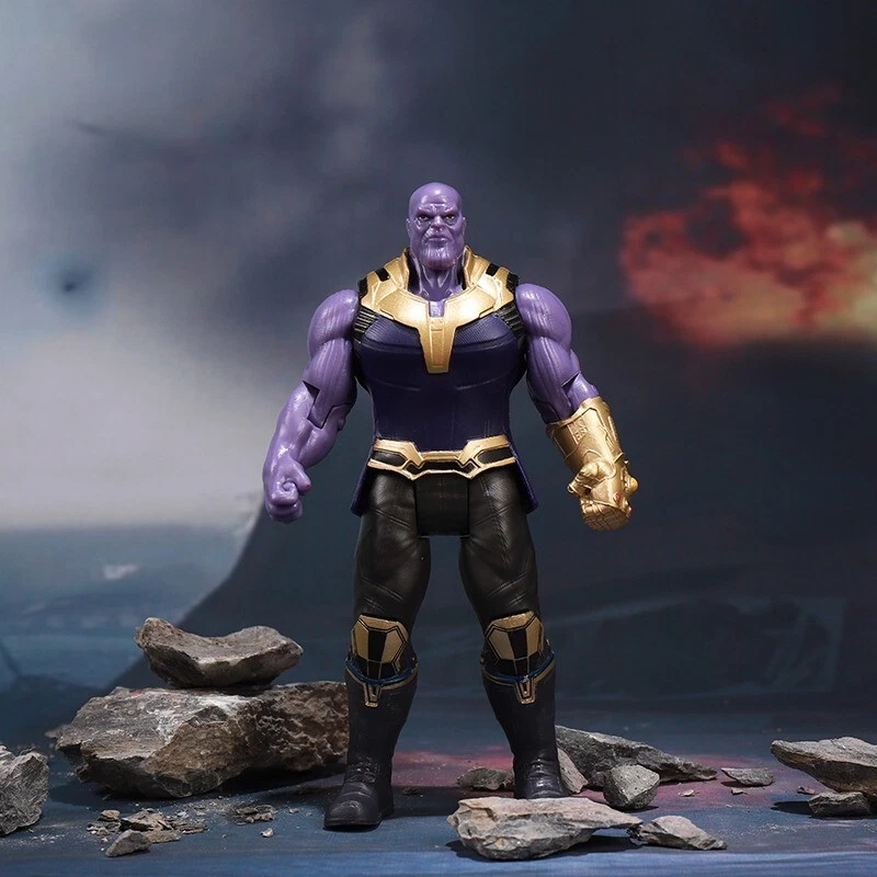 Figuras de acción Thanos Avengers Marvel auténtico regalo juguete para niños 16 cm Foto 2 de 4