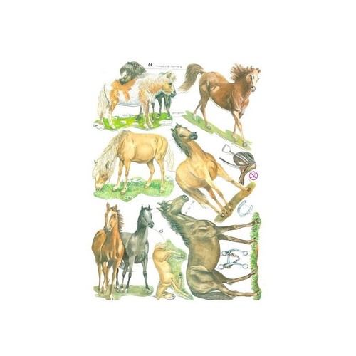 BEAU LOT DE 5 chromos découpis : Pompier Militaire Calèche Chevaux EUR 100,00 - FR