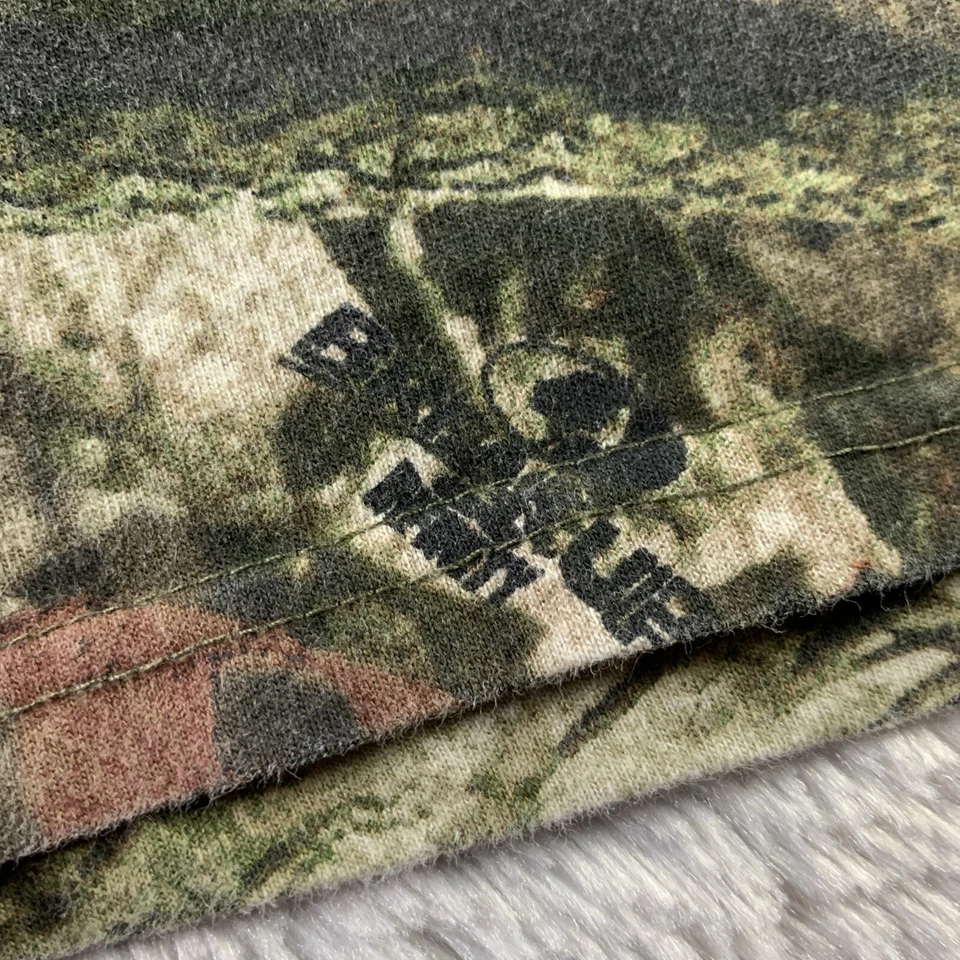 John Deere Shirt Youth Small Camouflage Camo Hunting Farming Break-Up Country - Image 4 of 4