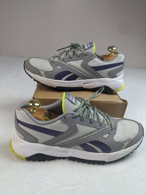 Reebok Lavante Terrain Running Hiking Shoes Grey Purple Womens 9.5 
