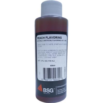 Unfermentable Peach Fruit Flavoring 4 oz