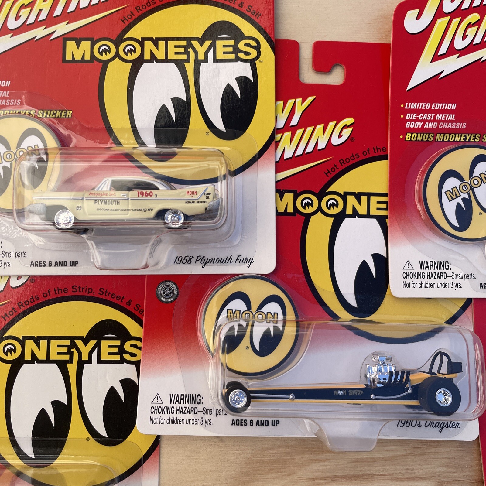 Johnny Lightning Mooneyes 1941 Willys Lot Of 5 Cars eBay