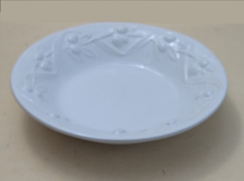 VAJILLA: I Patrizi para Williams Sonoma / Cuenco de pasta blanca de 10" COSECHA DE ACEITUNAS - Imagen 2 de 7
