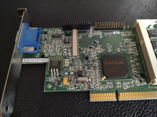MATROX 872-01 Rev. A Video Card G2+DMILA/8D/OE2 MGA-G200A-02 - Picture 2 of 8