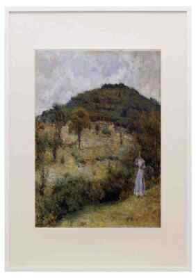 Reid Robert Lewis Springtime Stroll A3 A4 gerahmter Druck Bild