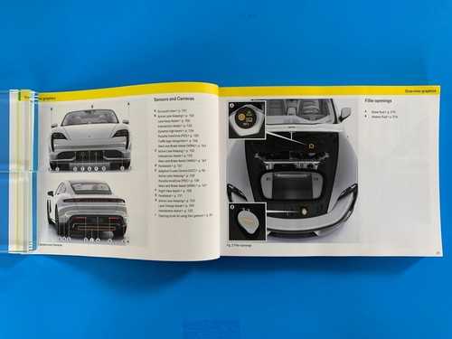2022 Porsche Taycan 4 4S GTS Turbo Cross Truismo Owners Manuals Owner Books Set - Picture 9 of 12