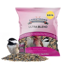 Armstrong Wild Bird Food Ultra Bird Seed Blend for Wild Songbirds, 8.8lbs