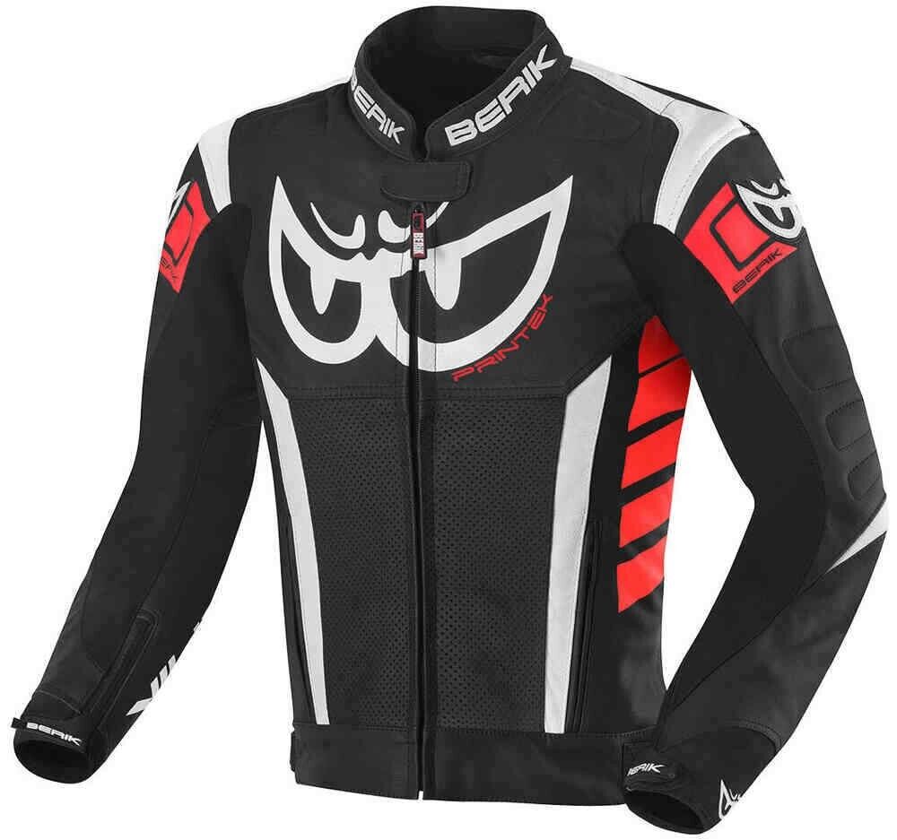 Berik Motorcycle Leather Riding Jacket Motorbike Racing Berik Motorcycle Leather Riding Jacket Motorbike Racing