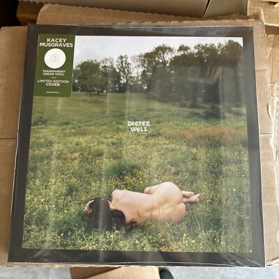Kacey Musgraves LIMITED EDITION COVER Deeper Well | Transparent Cream Vinyl NEW