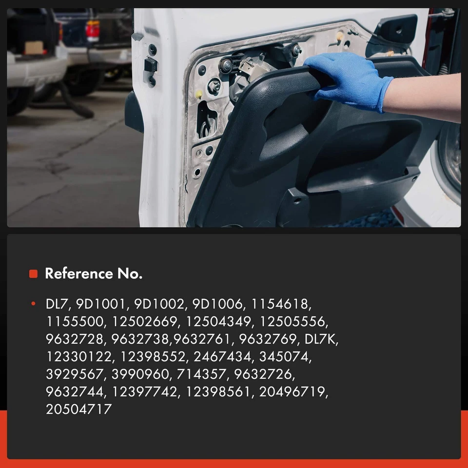 Juego de cilindros de cerradura de puerta con 2 llaves para Chevrolet Corvette 60-81 Caprice Chevy II Foto 3 de 4