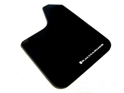 Rally Armor Set of 4 Universal Basic Mud Flap with White Logo