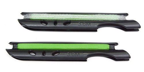 1 Stck. 12 Fuß Tenkara mono gefaltete Führungslinie eingebaut 2 mm Tippet Ring + 2 Linien Wickler #36 - Bild 4 von 8