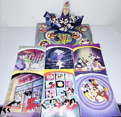 ワーナーブラザース　ピンキー&ブレイン Set Of Warner Bros Pinky and The Brain Figures 12” With