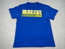Golden State Warriors Shirt Adult Medium Blue Stephen Curry Number 30