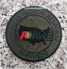 AMR American Medical Response Paramedic green sew on haft naszywka naszywka