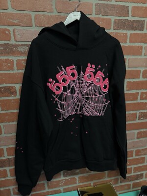 Size XL- Spider Worldwide × Young Thug PINK Sp5der Hoodie 100