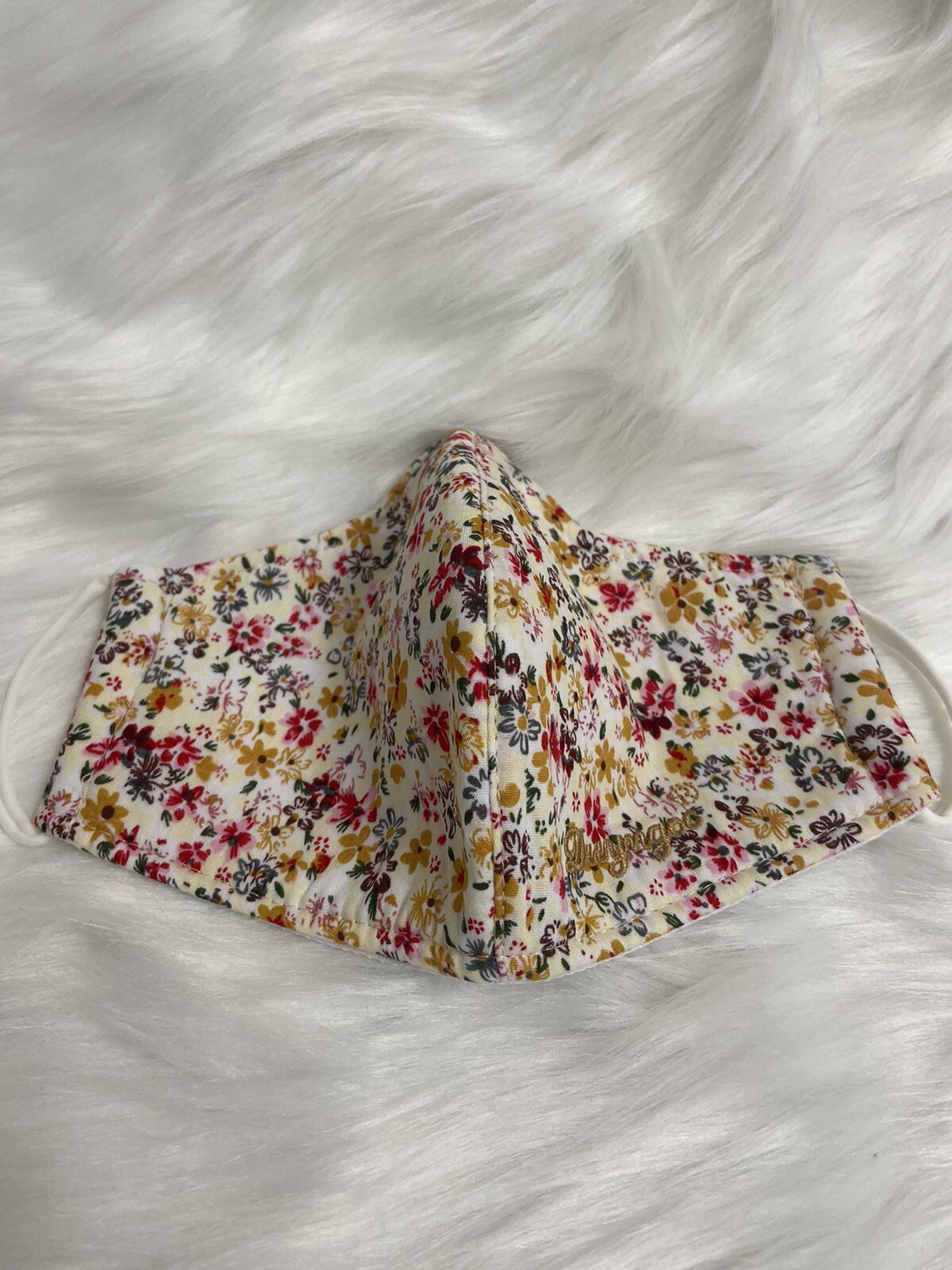 Floral Multicolor Washable Face Mask Ships Fast From USA-image