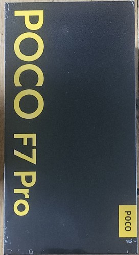 Xiaomi POCO F7 Pro 12GB 512GB UK Black New Sealed Free Next Day ...