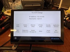 Crestron TS-1070-B-S 10.1 IN abletop Touch Screen - Black