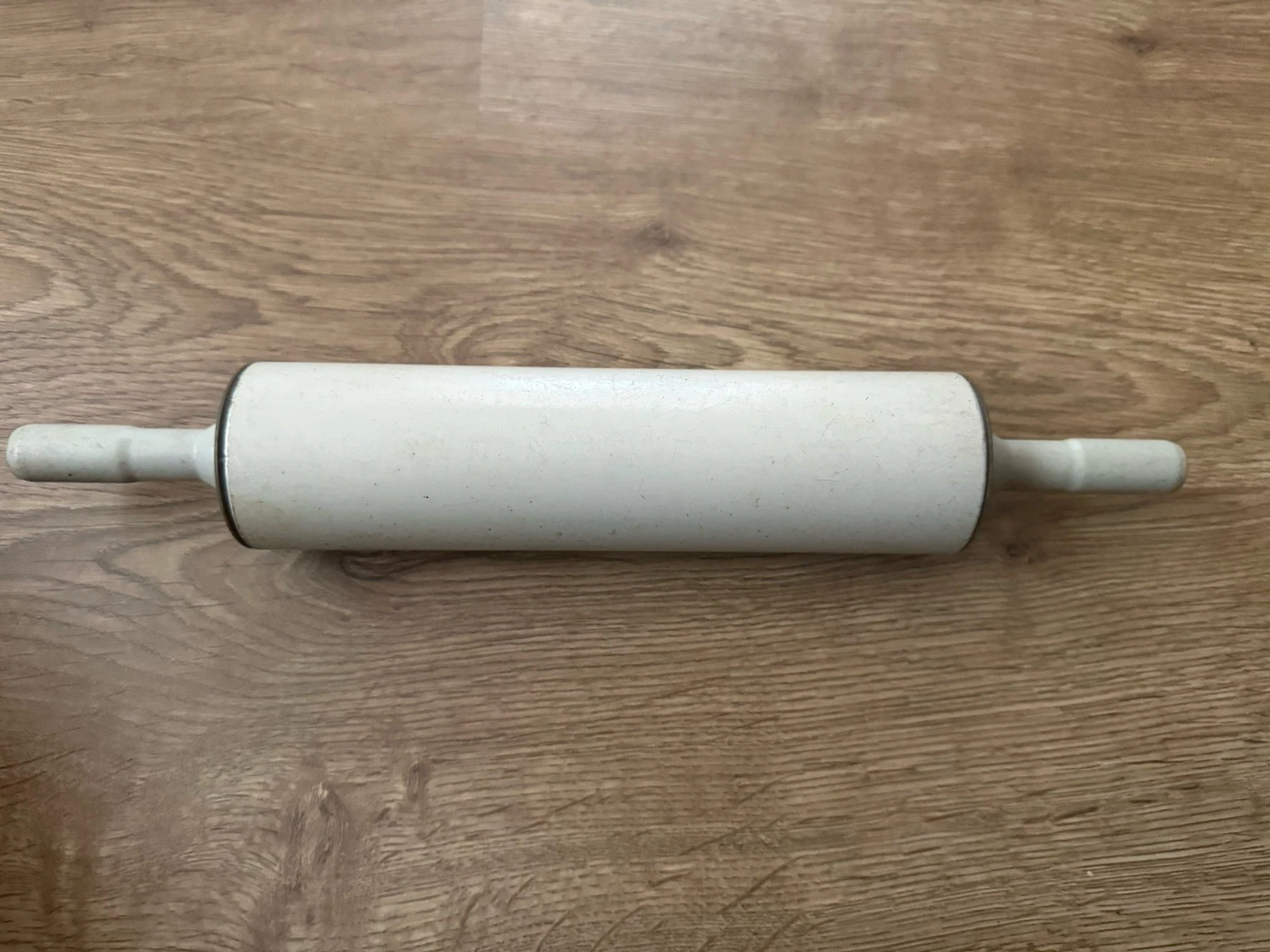 Vintage Metal Rolling Pin Used Props Tv Film Collectable Display Baking