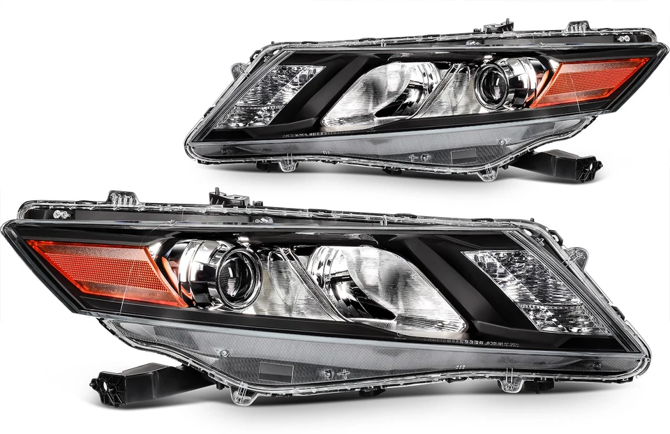 Headlamp For 2010-2012 Honda Accord Crosstour Projector Headlights Assembly Pair Foto 2 de 4