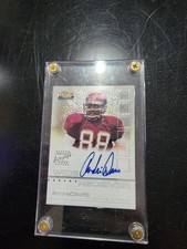 2002 Topps Finest Rookie Autograph #129 Andre Davis Rc On Card Auto /1200. rookie card picture