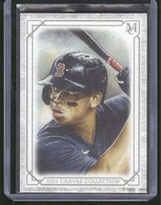 2022 Topps Museum Collection Canvas Reprints Rafael Devers #CCR-15 11o2