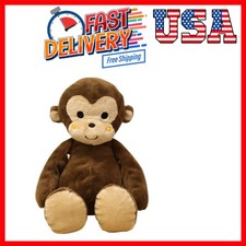 Plush Monkey Ollie, Brown 8 Inch Pack of 1