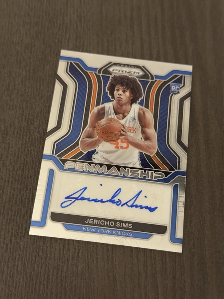 2021-22 Panini Prizm Rookie Penmanship Autographs #RP-JSI JERICHO SIMS Auto RC - Image 3 of 3