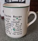 Carrighoun Ireland Pottery Mug/Cup, Irish Coffee Recipe and Prayer. — photo 2