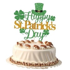 Birthday Cake Topper-Shamrock Irish Lucky St Patrick  s Happy St Patrick  s Day