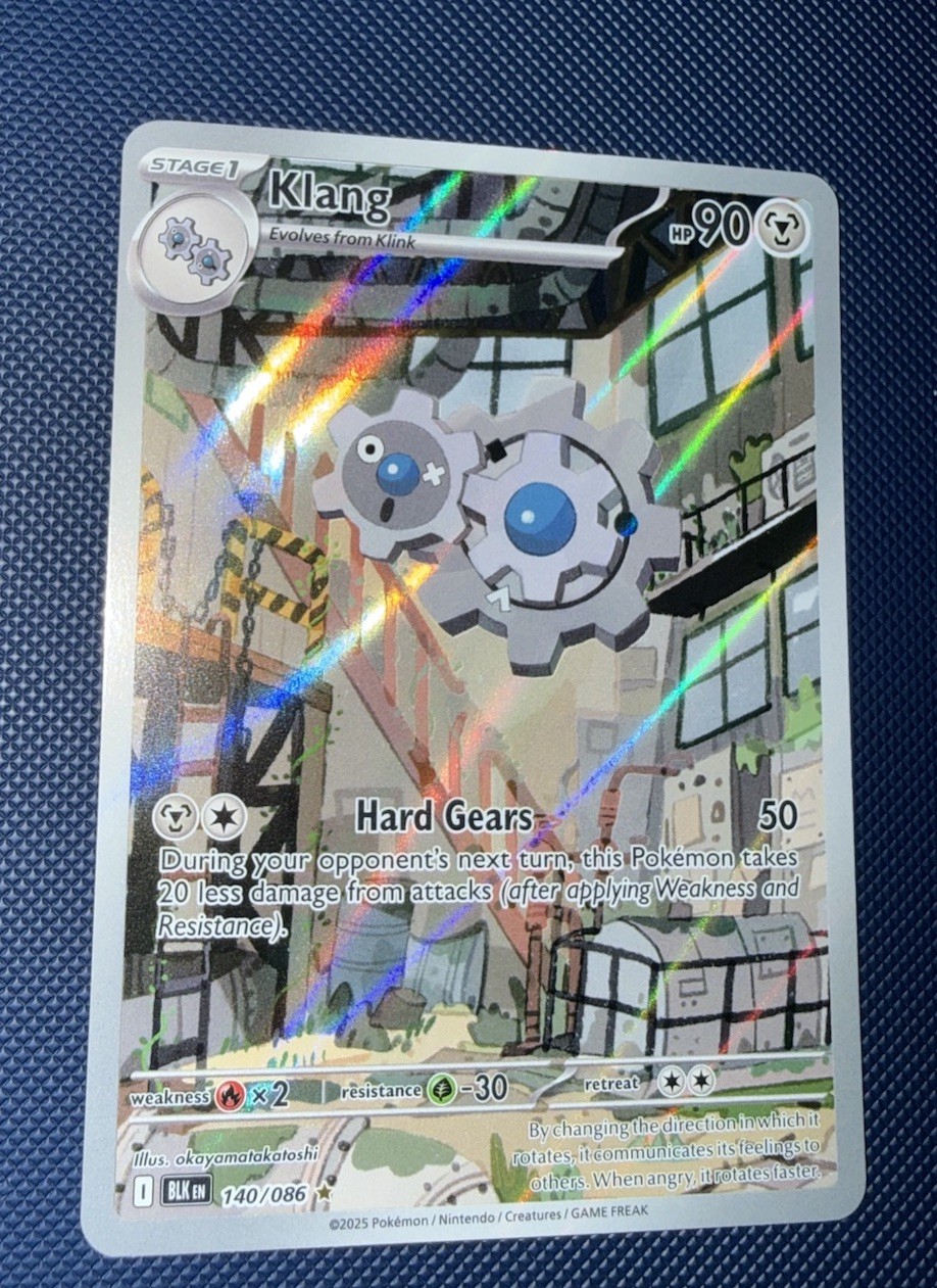 Klang 140/086 | Illustration Rare Black Bolt | Pokemon TCG NM