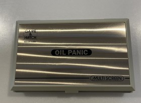 Nintendo Game & Watch Oil Panic OP-51 1982 Boxed for Parts Only or Display