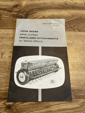 John Deere Impel-R-Feed Fertilizer Attachments Drill Operators Manual OM-M61114