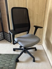 Task Ergonomic Office Chair Synchro Tilt Adjustable Arms Lumbar Support - Green
