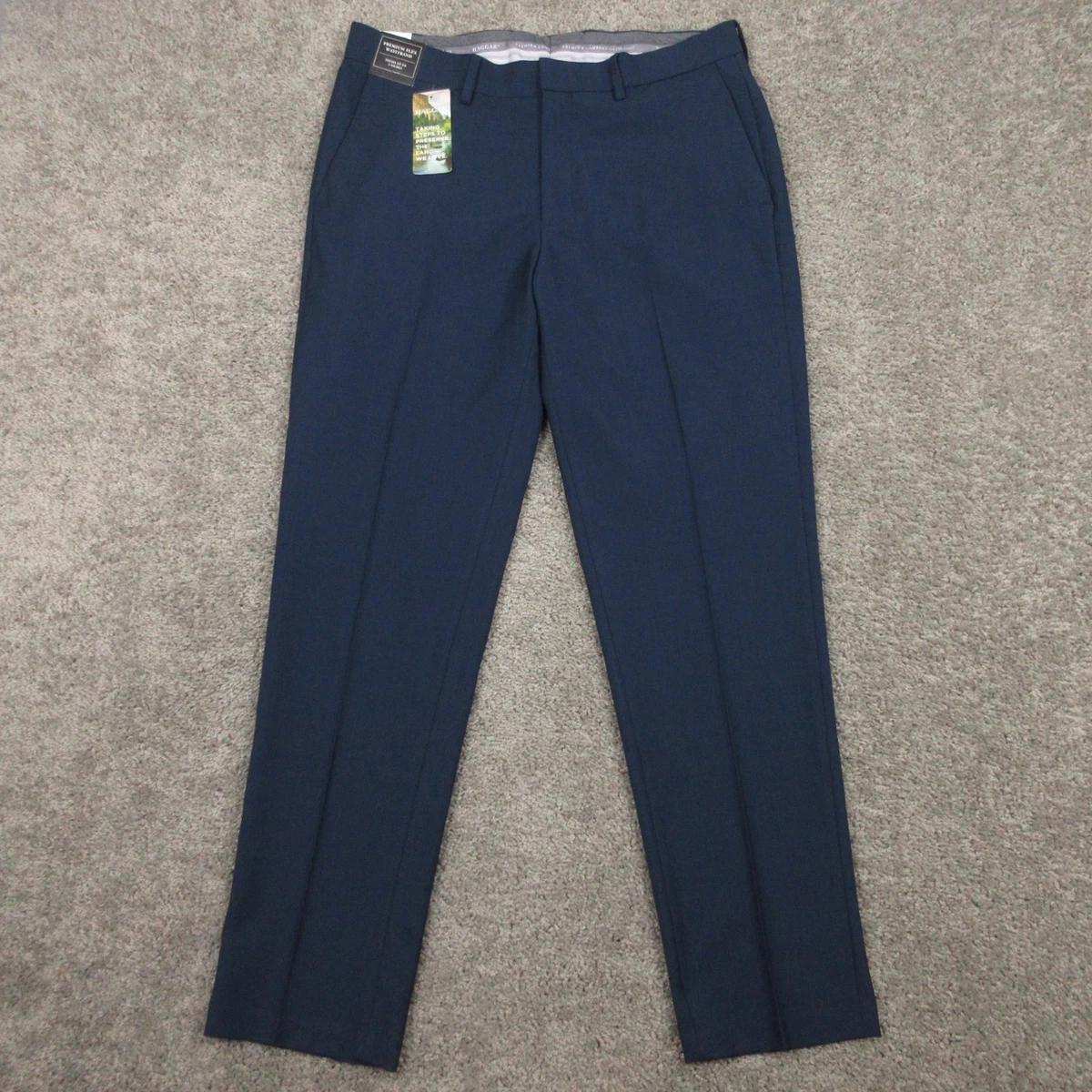 Haggar Slim Flat Front Pants for Men for sale | eBay