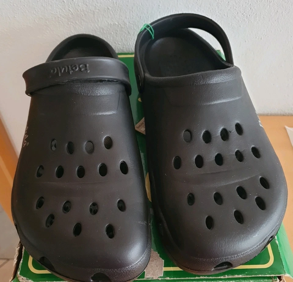 Birkenstock Betula Gelato Gr. 45 schwarz neu mit Karton Crogs Clogs - Bild 3 von 4