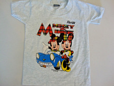 Vintage 80's Walt Disney World Mickey  Minnie Mouse T Shirt Baby size 2