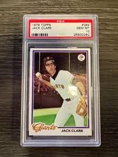 1978 Topps Jack Clark #384 PSA 10