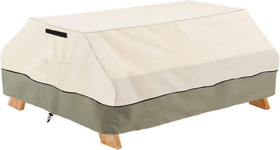 Bitubi 96 Inch Heavy Duty Waterproof Picnic Table Cover - 600D Tough Canvas