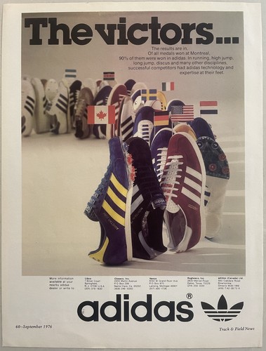 Adidas Running Shoe Ad The Victors... - Picture 3 of 7