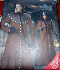  NEW Adult Costume Sewing Pattern Sizes XS-S-M-L-XL UNCUT Cosplay