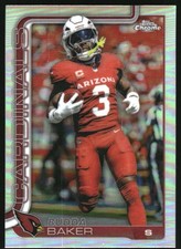 Budda Baker 2025 Chrome Refractor #8 Cardinals 