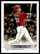 2022 Topps Andrew Young Washington Nationals #404