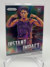 2023-24 Panini Prizm #22 Marcus Sasser Instant Impact Detroit Pistons Rookie