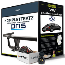 Für VW Beetle Fliessheck Typ 9C1,1C1 Anhängerkupplung starr +eSatz 7pol uni. 03-