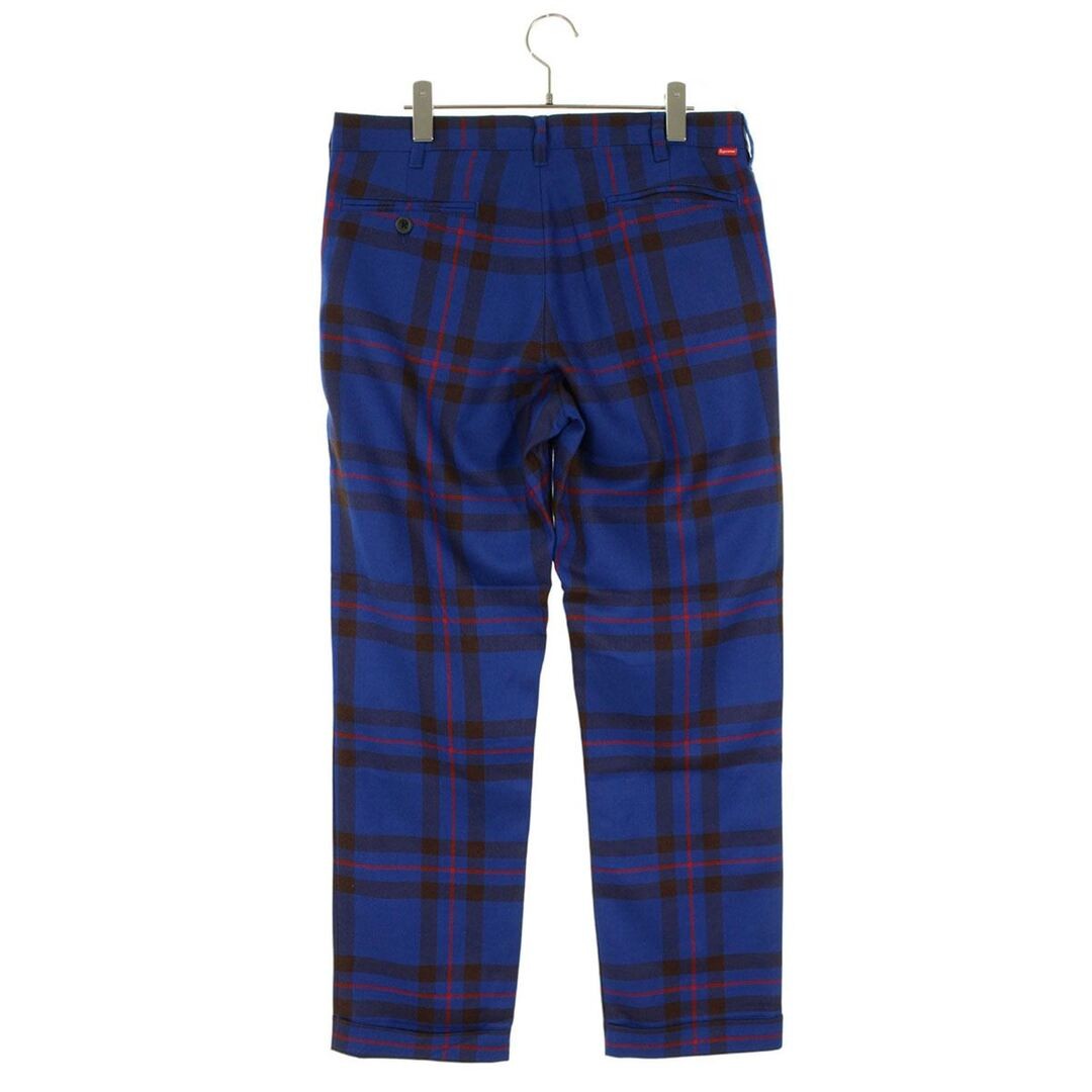 Supreme x Comme des Garcons Shirt 15aw Localon Tartan Plaid Long Pants Men Used thumbnail 3