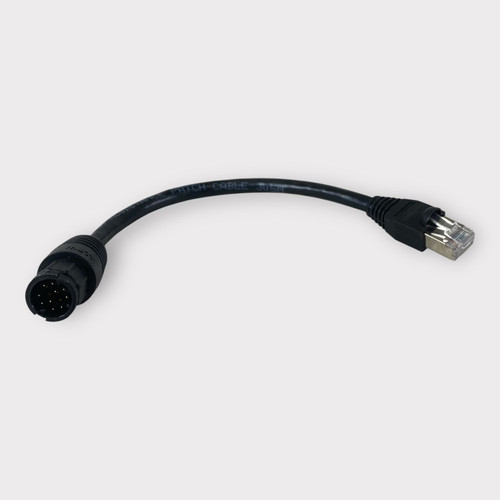 Raymarine A80513 Raynet (M) To RJ45 (M) Adapter Cable - 100mm - Good Condition