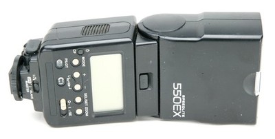 Canon 550EX Speedlite With Hot Shoe Flash For EOS Film & Digital Cameras. Tested